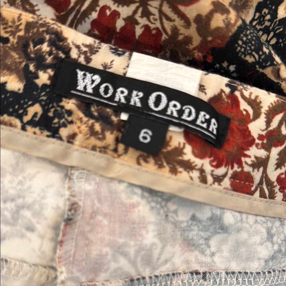 Anthropologie Patchwork Print Boot Cut Flare Pants - image 5